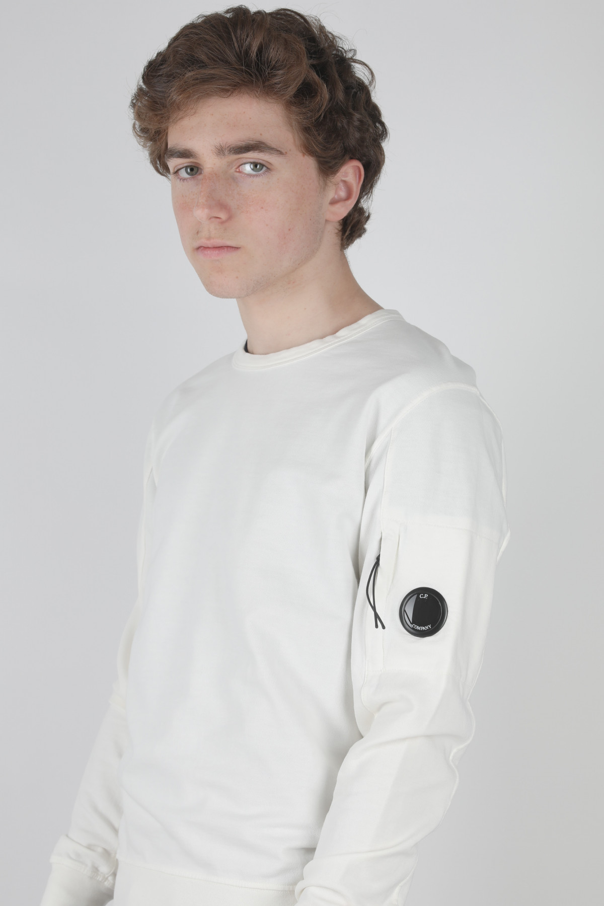 SWEAT CP COMPANY BLANC S053A-2646G-103