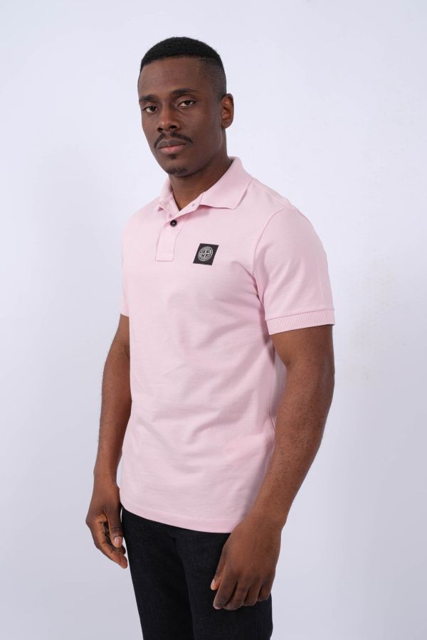 Produit POLO STONE ISLAND ROSE 80152SC17-V0080