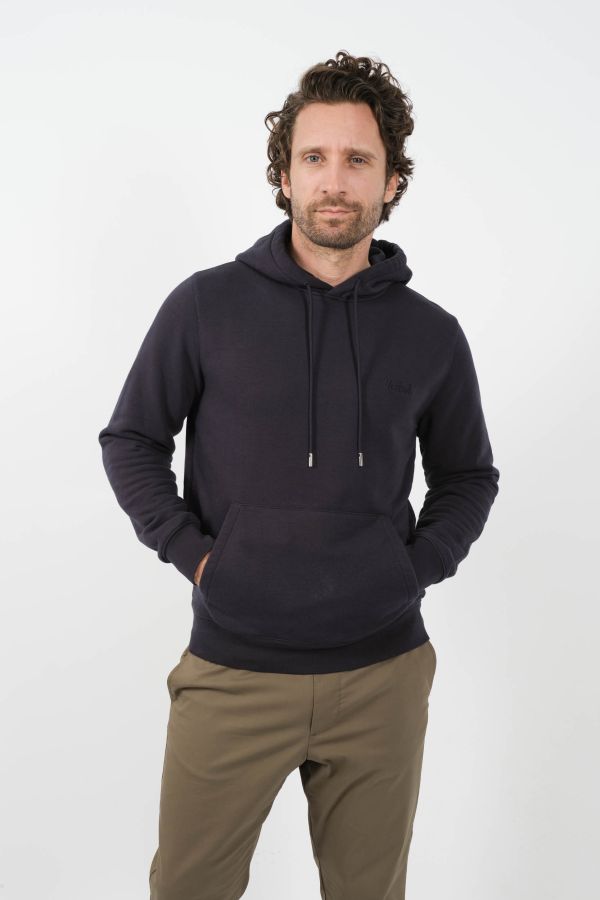 Produit SWEAT WOOLRICH CAPUCHE MARINE SW0224-3989