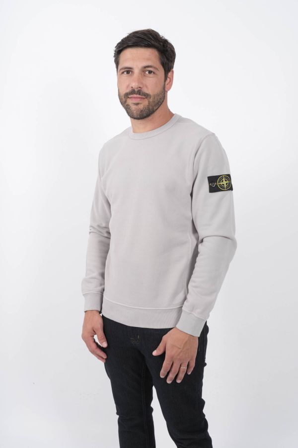 Produit SWEAT STONE ISLAND GRIS 811562420-V0060