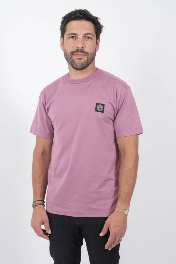 Produit T-SHIRT STONE ISLAND ROSE 811524113-V0086