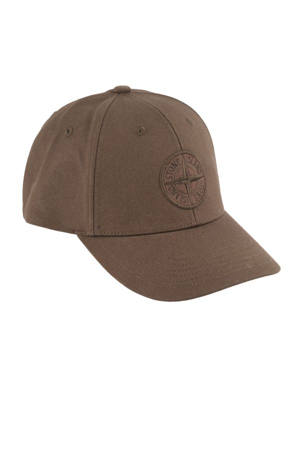 Produit CASQUETTE STONE ISLAND EN COTON KAKI 811599661-V0054