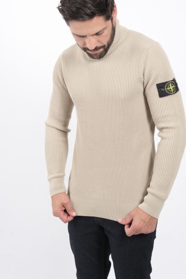 Produit PULL STONE ISLAND BEIGE 8115552C2-V0097