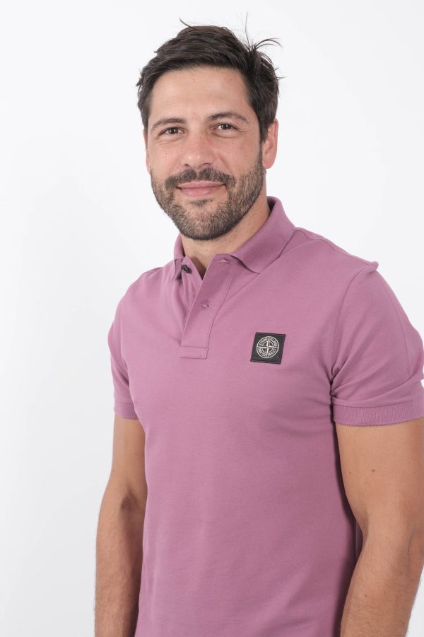 Produit POLO STONE ISLAND ROSE 81152SC17-V0086