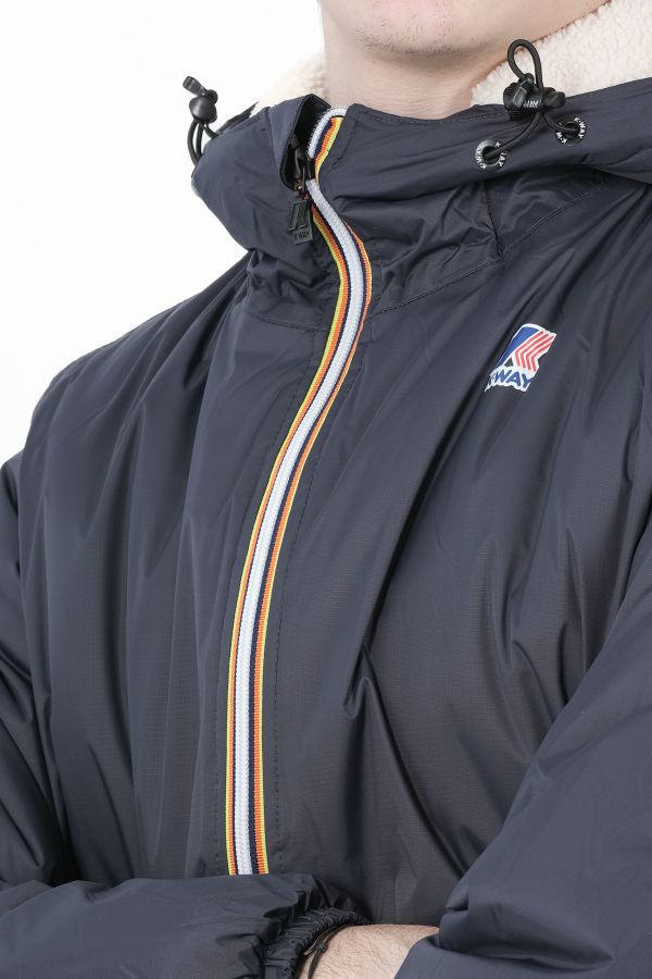 Produit BLOUSON K-WAY MOLTONNE MARINE K3118TW-K89