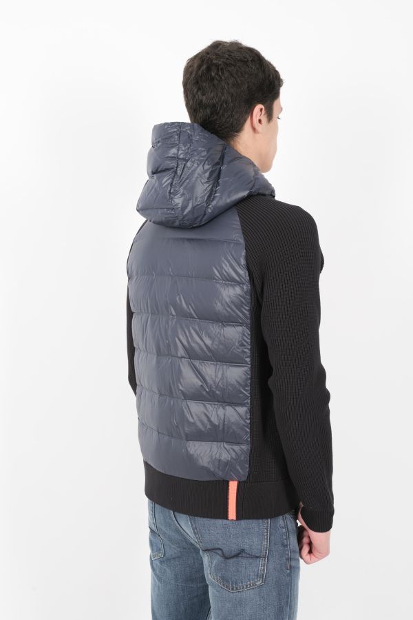 Produit VESTE RRD A CAPUCHE BI-MATIERE BLEU W24126-60