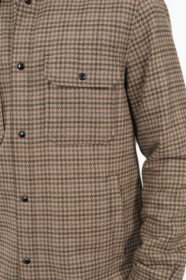 Produit SURCHEMISE WOOLRICH EN LAINE MELANGEE A CARREAUX S0159-8880