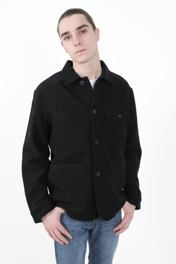 Produit VESTE WOOLRICH EN LAINE NOIR S0135-100