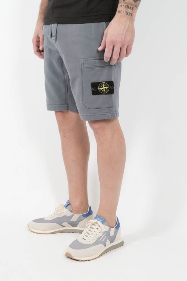 Produit SHORT STONE ISLAND COTON BLEU S156212S51-V0024