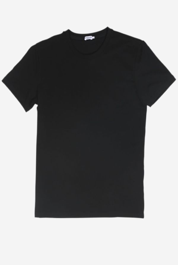 Produit T-SHIRT COL ROND NOIR FILIPPA K M. SOFT LYCRA 10704-1433