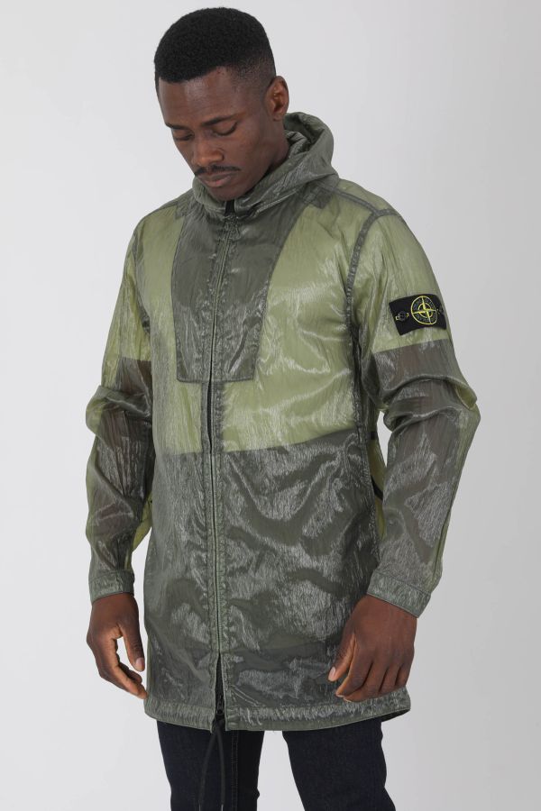 Produit BLOUSON STONE ISLAND 82-22 KAKI 7615705Q2-V0058